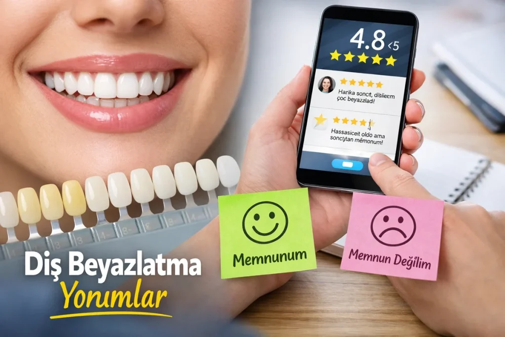 Diş beyazlatma yorumlar genel değerlendirme 4 dis beyazlatma yorumlar