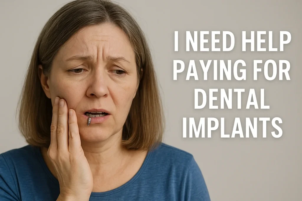 I Need Help Paying for Dental Implants 4 i need help paying for dental implants