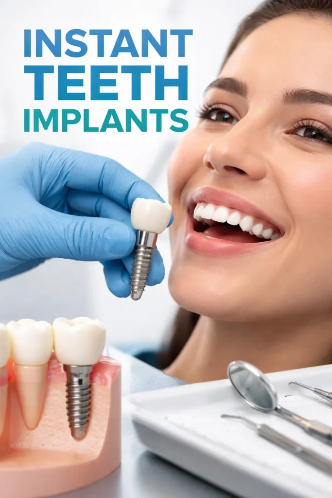 Instant Teeth Implants: Fast, Reliable Smile Restoration 4 instant teeth implants