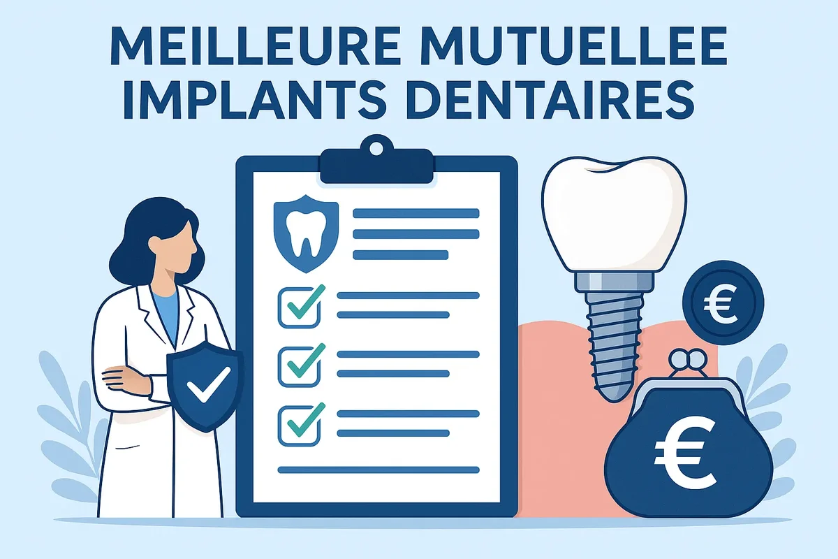 Meilleure mutuelle implants dentaires : le guide complet 5 meilleure mutuelle implants dentaires