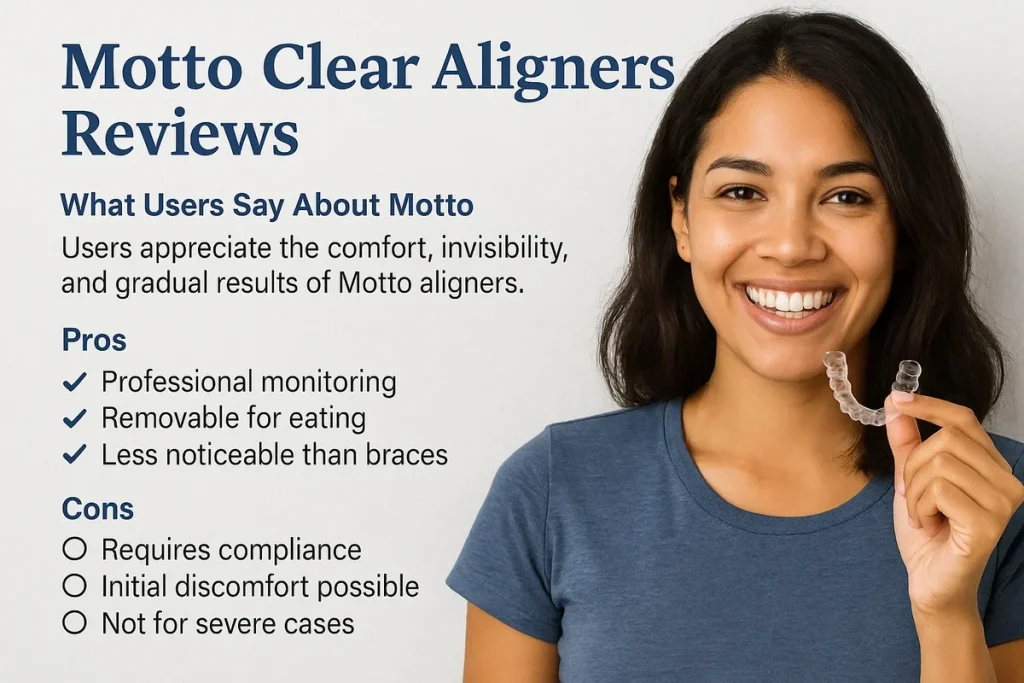 Motto Clear Aligners Reviews 4 motto clear aligners reviews