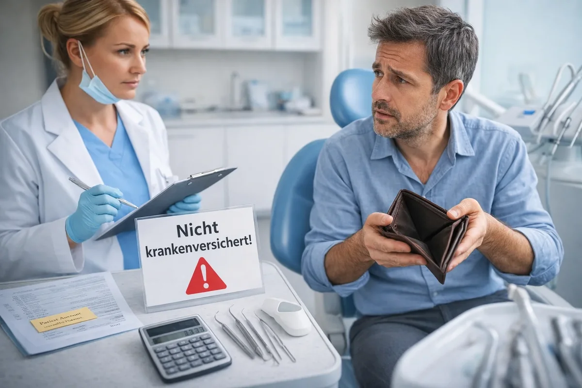 Nicht krankenversichert Zahnarzt: Was tun ohne Versicherung? 5 nicht krankenversichert zahnarzt