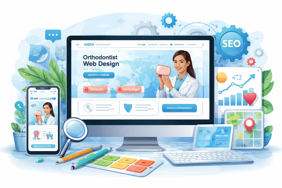 orthodontist web design