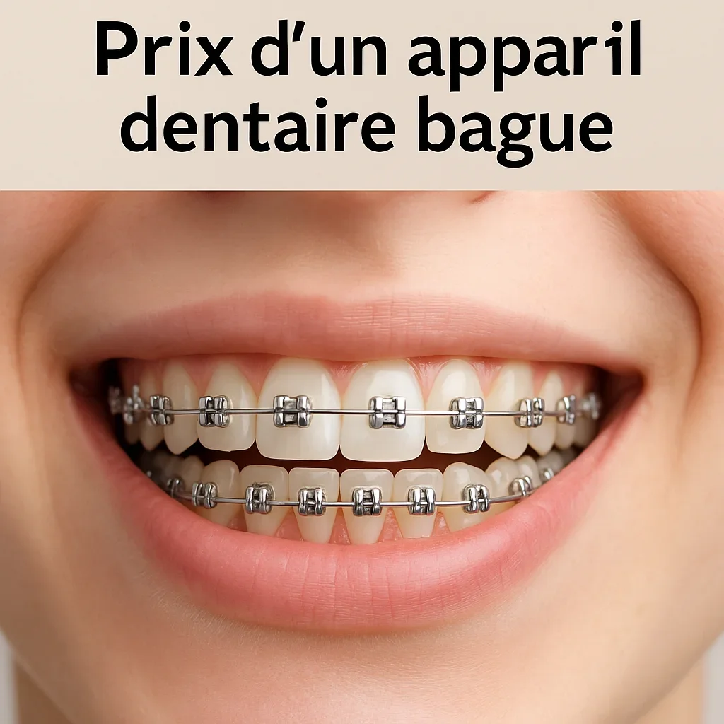 Prix d’un appareil dentaire bague — Guide complet 2025 5 prix d un appareil dentaire bague