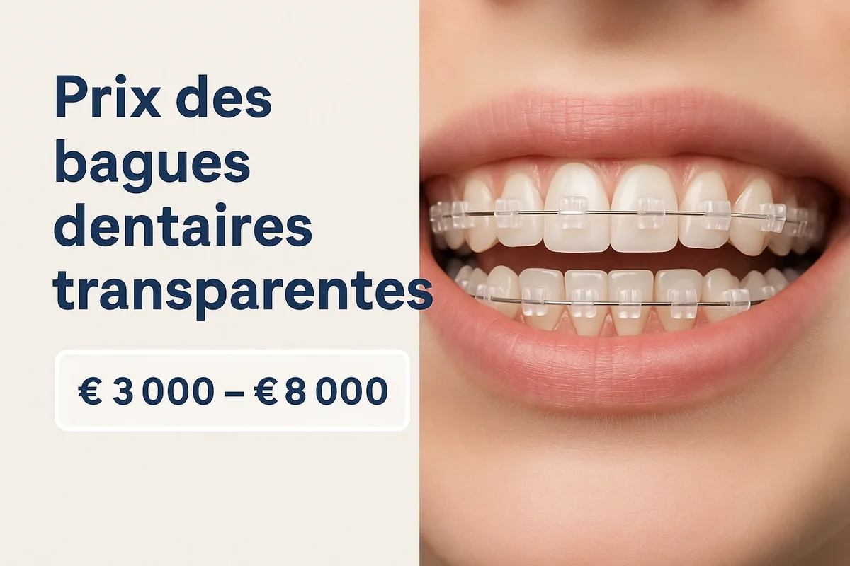 Prix des bagues dentaires transparentes : guide complet 2025 5 prix des bagues dentaires transparentes