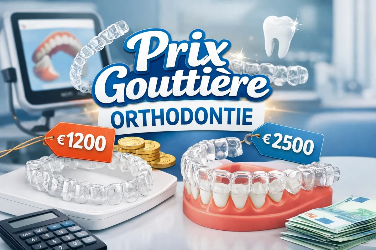 Prix gouttière orthodontie : guide complet et actualisé 5 prix gouttière orthodontie