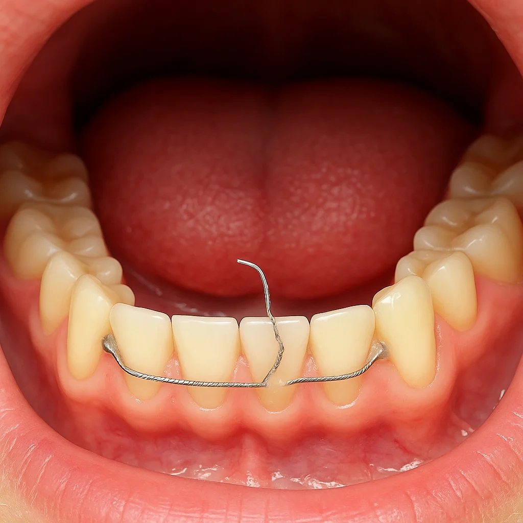 Retainer Teli Kırılması Nedir? 5 retainer teli kirilmasi