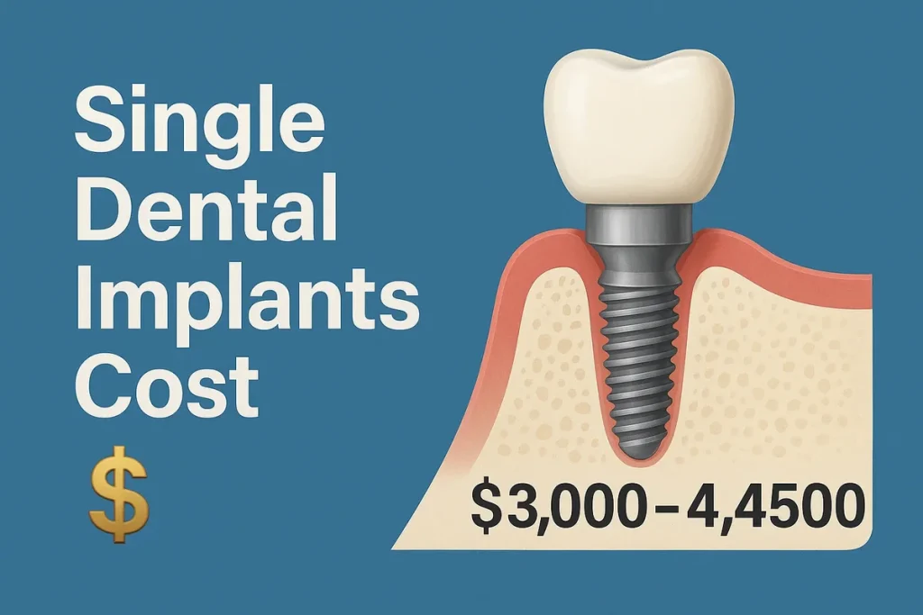 Single Dental Implants Cost: Complete 2025 Guide 4 single dental implants cost