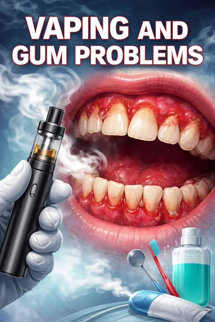Vaping and Gum Problems: Causes, Risks, and Oral Health Effects 4 vaping and gum problems