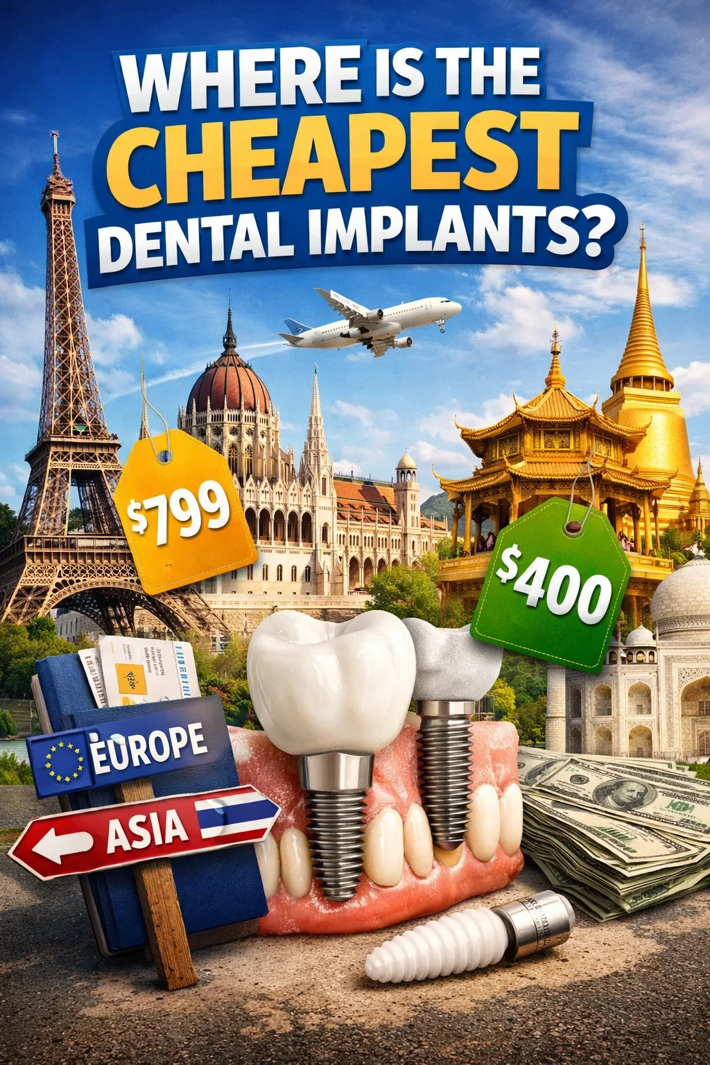 Where Is the Cheapest Dental Implants in the World? 5 where is the cheapest dental implants