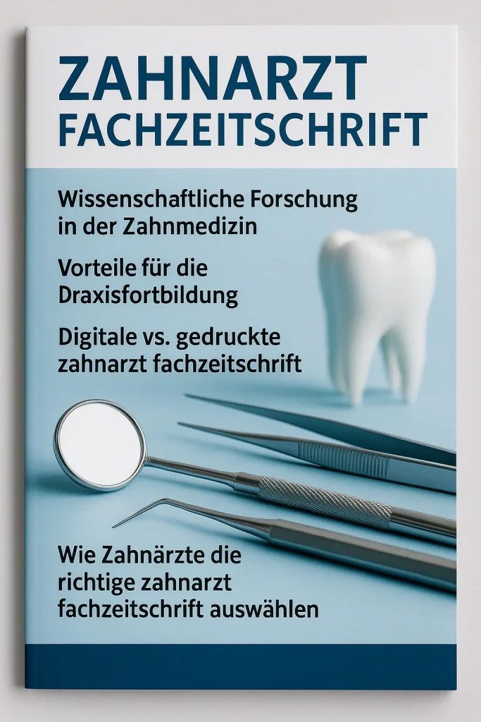 zahnarzt fachzeitschrift: Der komplette Leitfaden für Zahnärzte 4 zahnarzt fachzeitschrift
