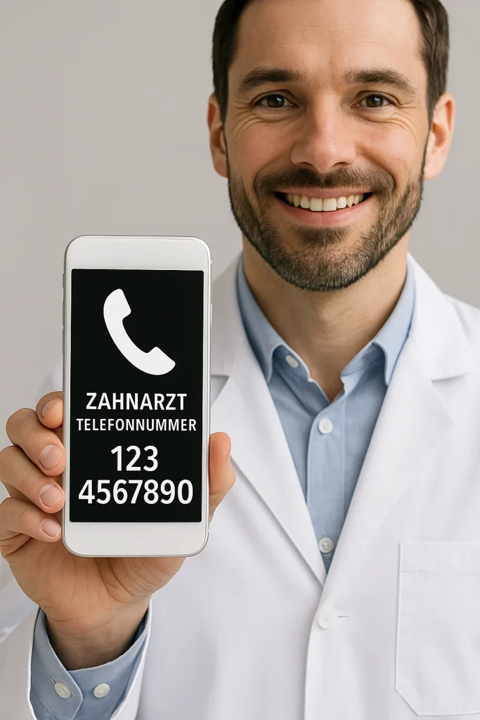Zahnarzt Telefonnummer: So erreichst du schnell Hilfe 4 zahnarzt telefonnummer