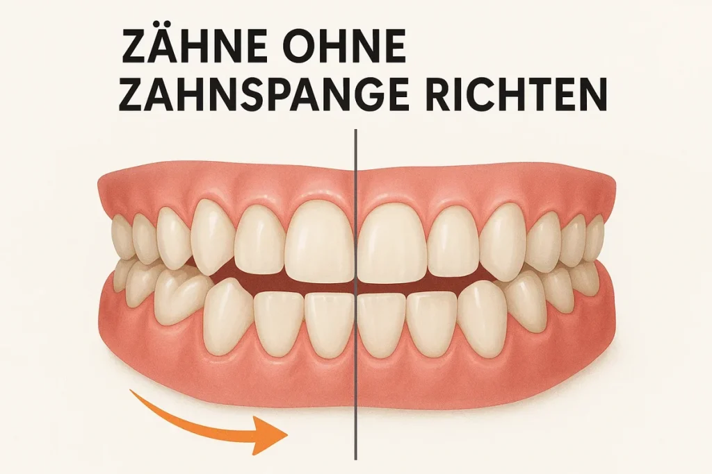 Zähne ohne Zahnspange richten – moderne Methoden im Überblick 4 zähne ohne zahnspange richten