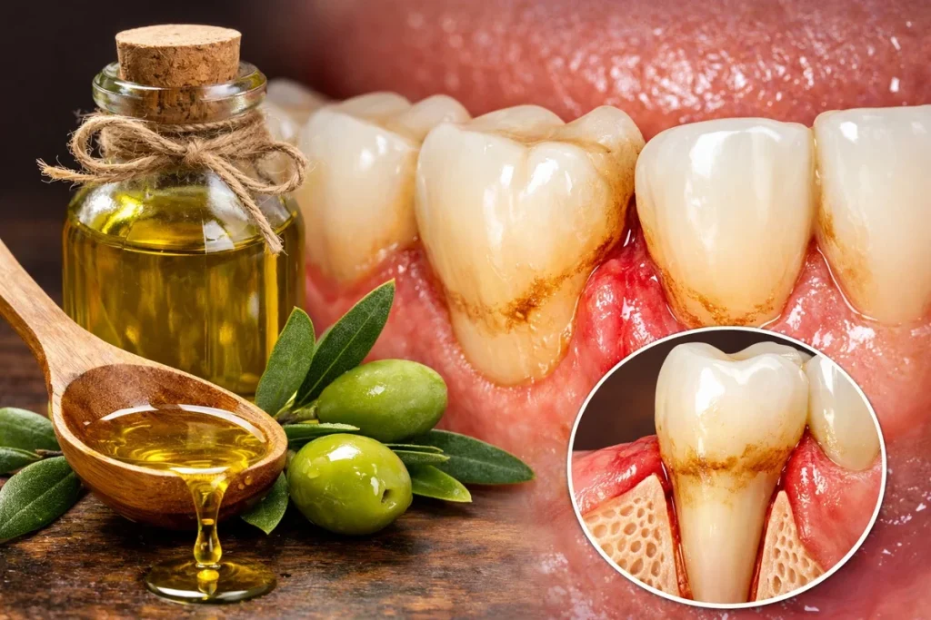 Zeytinyağı Diş Eti Çekilmesi Nedir? 4 zeytinyagi dis eti cekilmesi