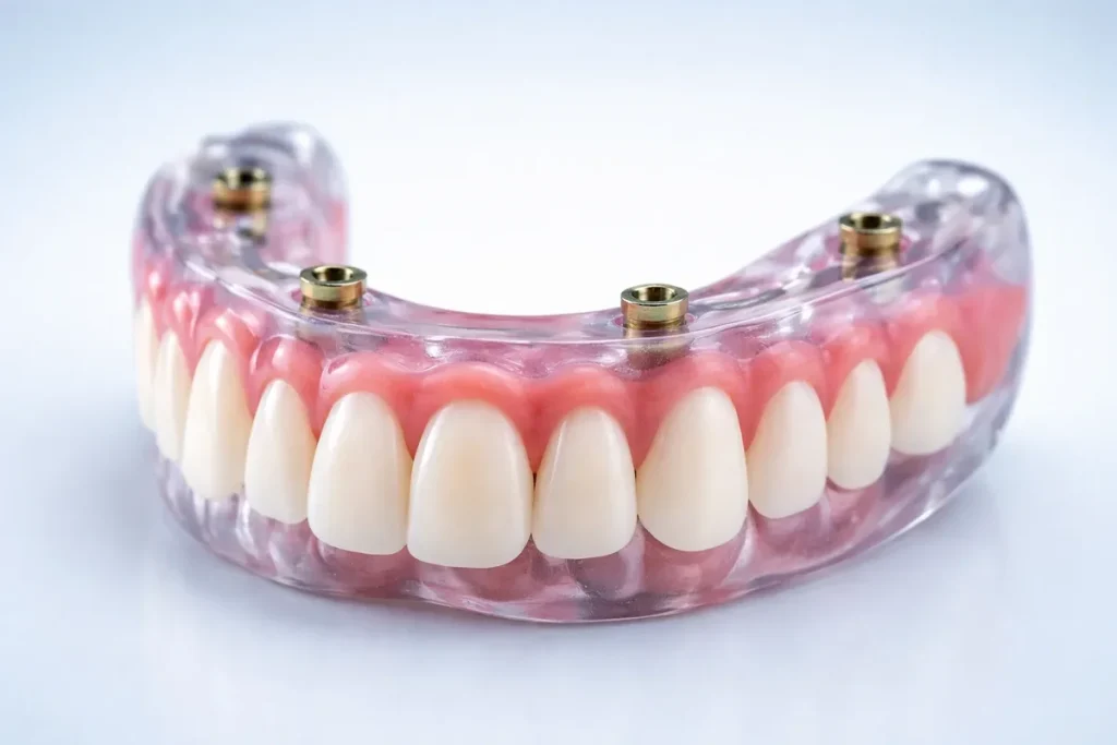 Acrylic Hybrid Denture 4 acrylic hybrid denture