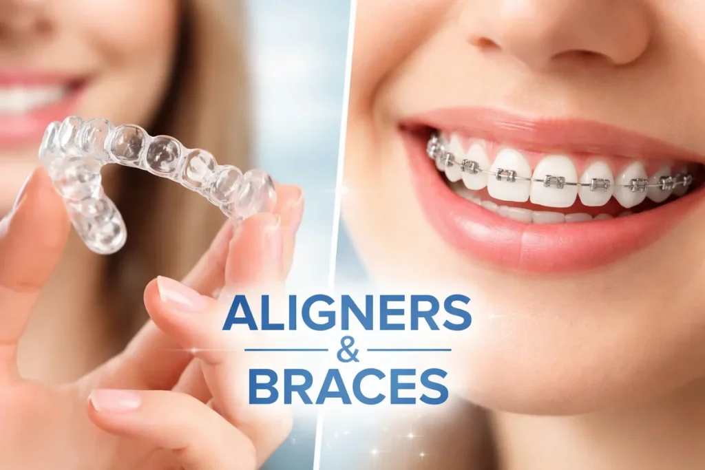 Aligners and Braces: Modern Solutions for a Straighter Smile 4 aligners and braces