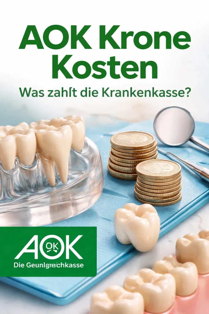 AOK Krone Kosten: Was übernimmt die Krankenkasse wirklich? 4 aok krone kosten