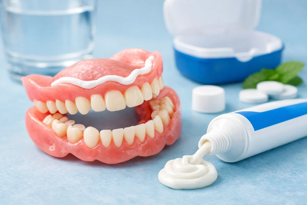 Crème adhésive pour prothèse dentaire 5 crème adhésive pour prothèse dentaire