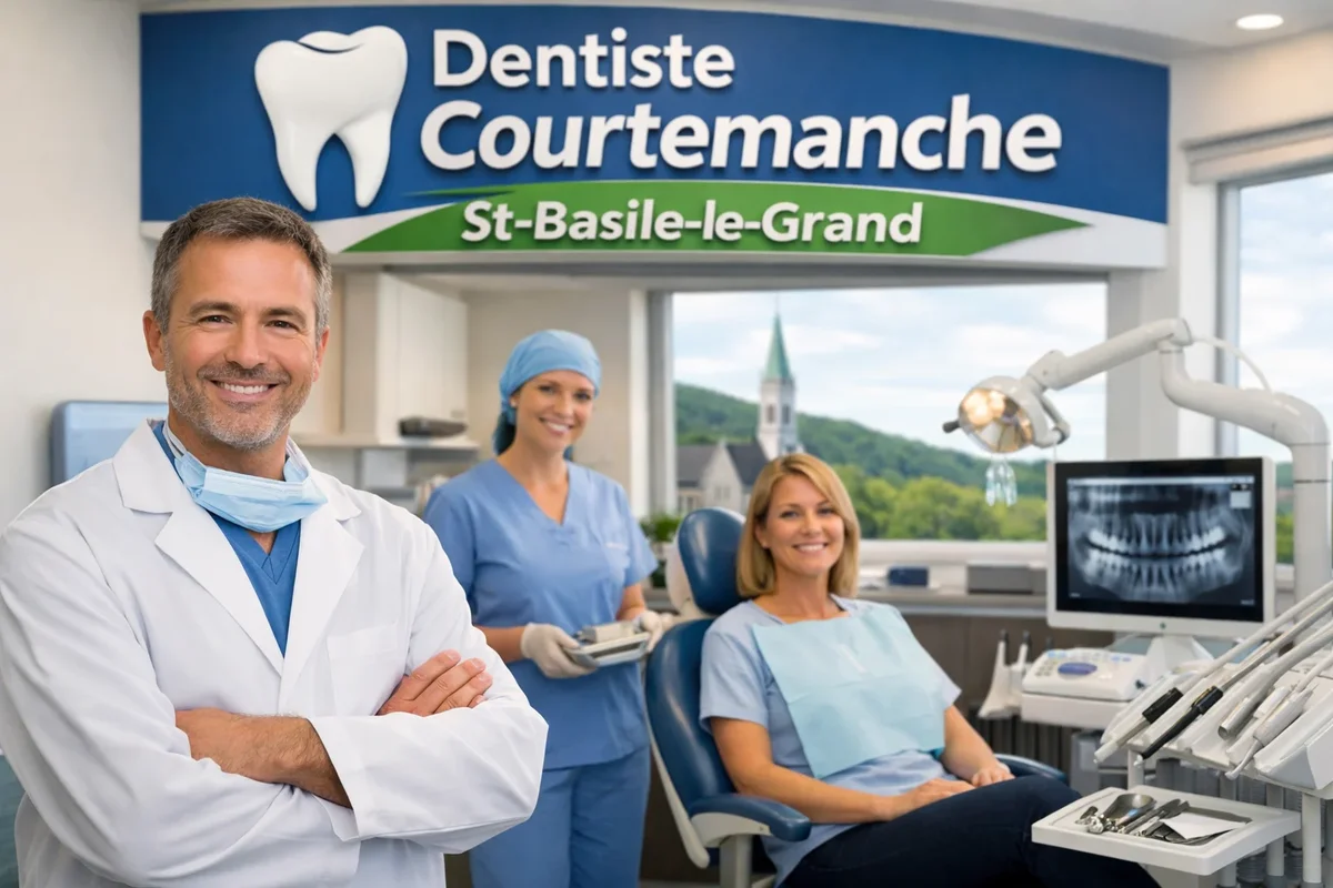 dentiste courtemanche st basile le grand