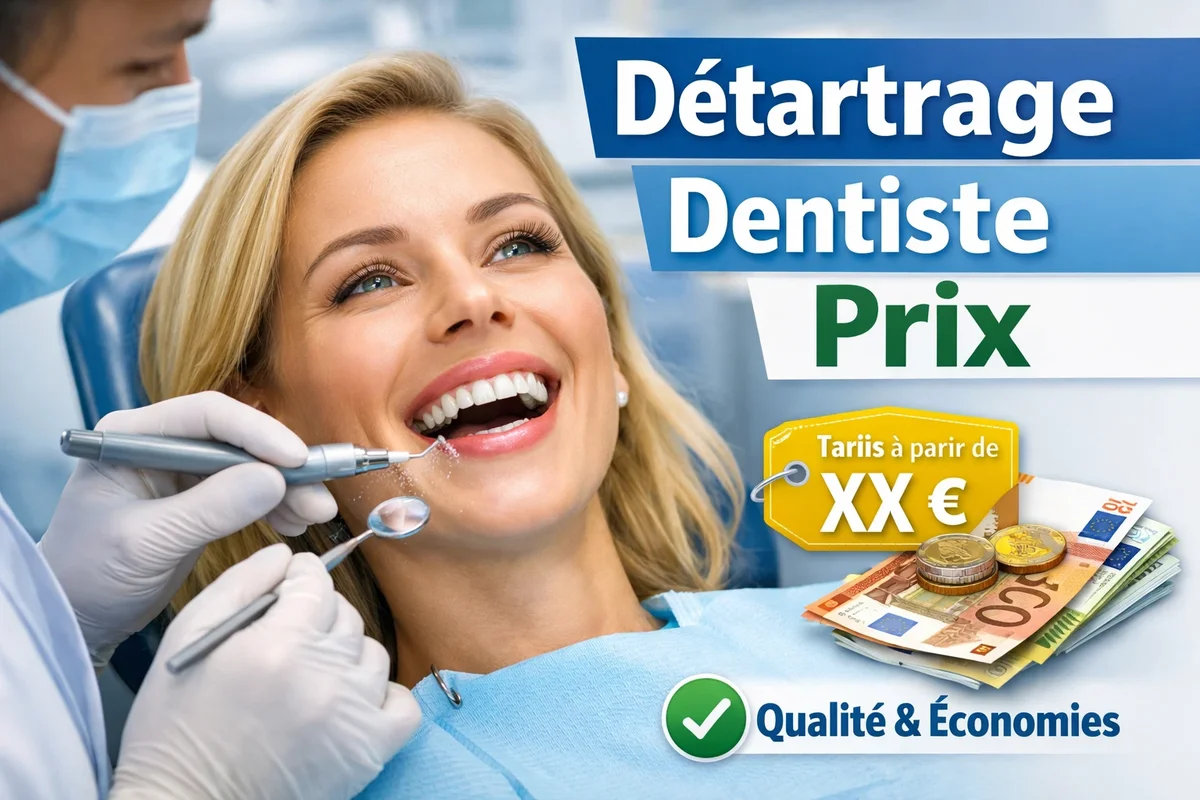 Detartrage dentiste prix : guide complet et actualisé 5 detartrage dentiste prix