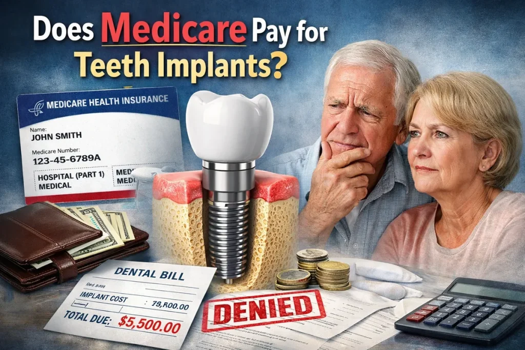 Does Medicare Pay for Teeth Implants? 4 does medicare pay for teeth implants