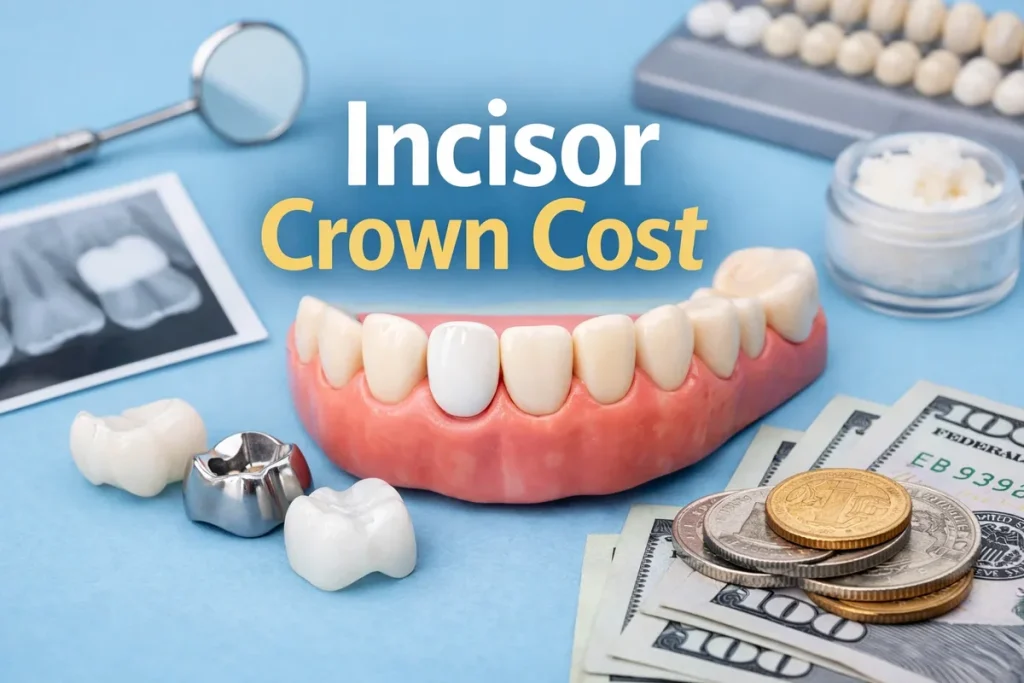 Incisor Crown Cost: Complete Guide for Patients 4 incisor crown cost