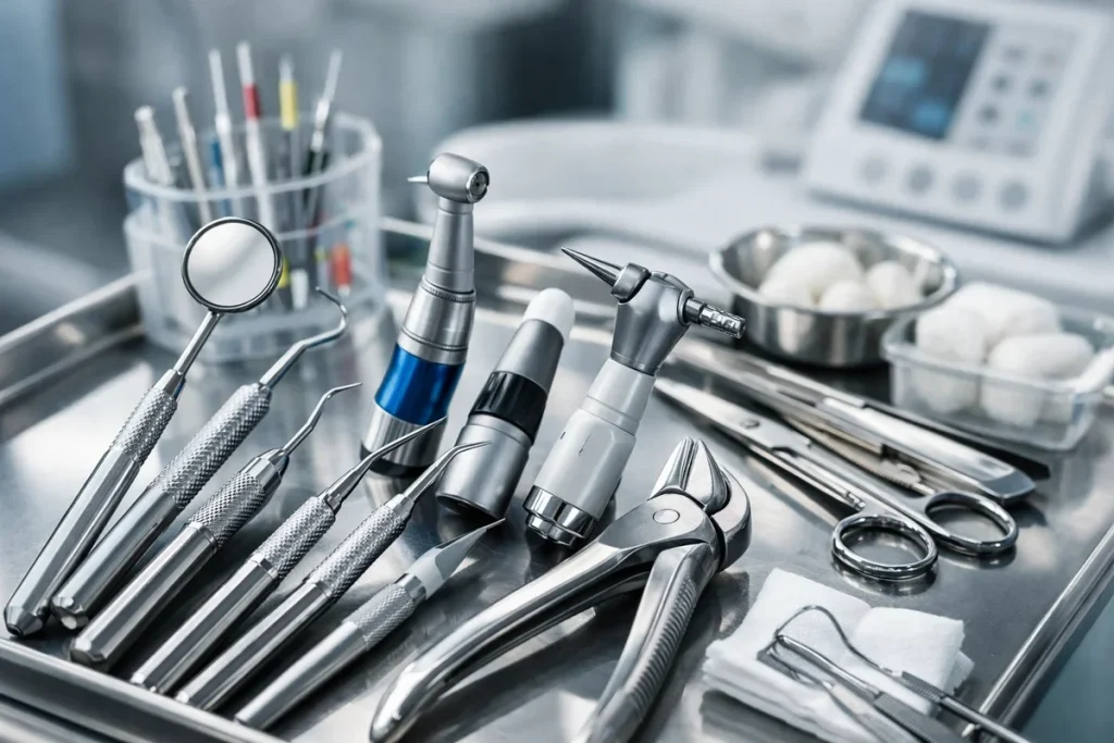 Instruments du dentiste : guide complet pour mieux comprendre 4 instruments du dentiste