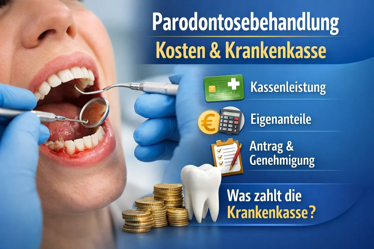 parodontosebehandlung kosten krankenkasse