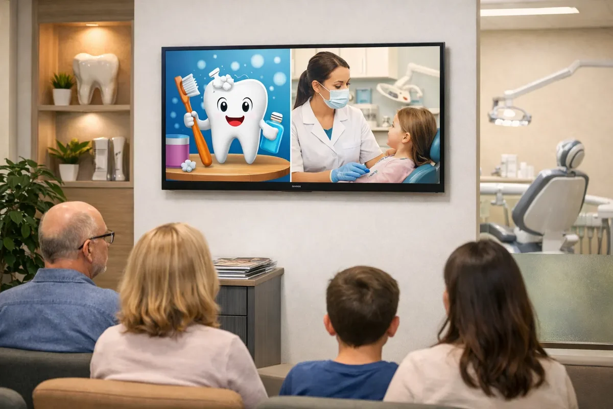 tv salle d attente dentiste : améliorer l’expérience patient 5 tv salle d attente dentiste