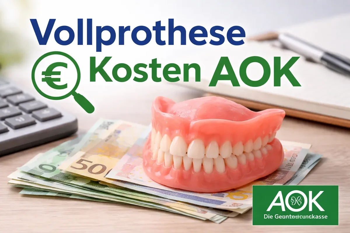 Kosten einer Vollprothese bei der AOK – Was Versicherte wissen müssen 5 vollprothese kosten aok