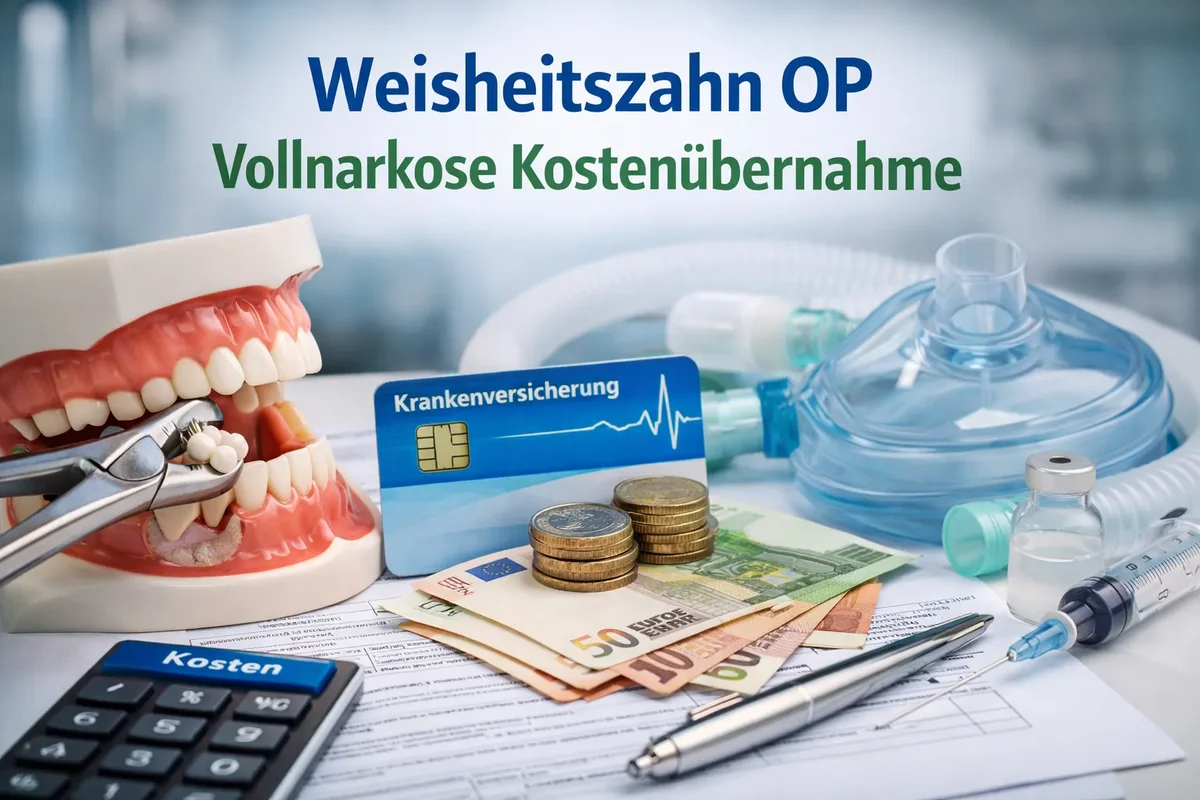 Weisheitszahn OP Vollnarkose Kostenübernahme – was Patienten wissen müssen 5 weisheitszahn op vollnarkose kostenübernahme
