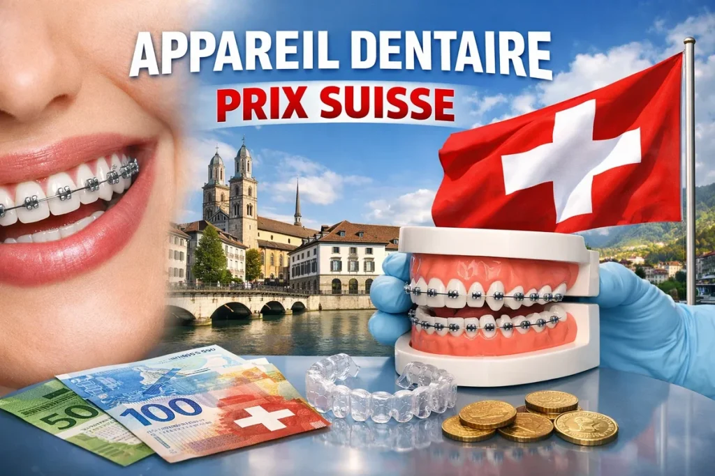 Appareil dentaire prix suisse : guide complet 2026 4 appareil dentaire prix suisse