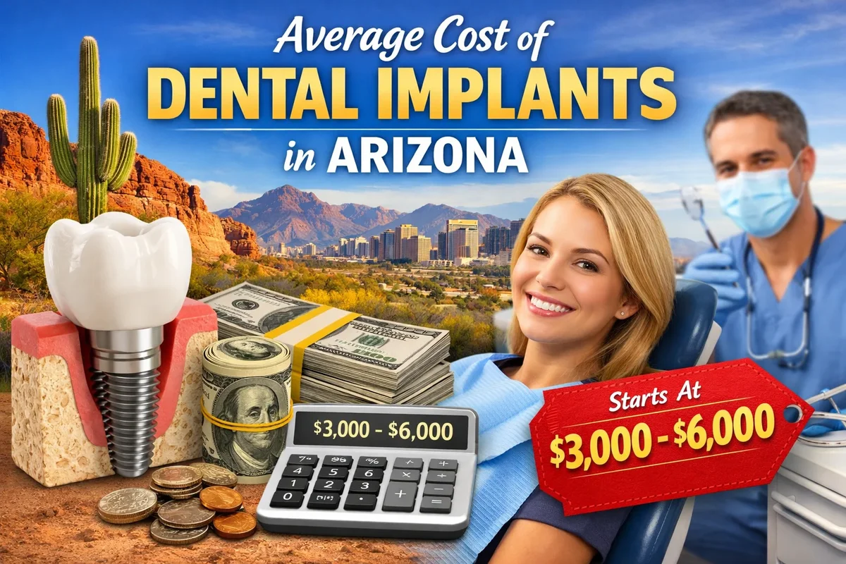 Average Cost of Dental Implants in Arizona 5 average cost of dental implants in arizona