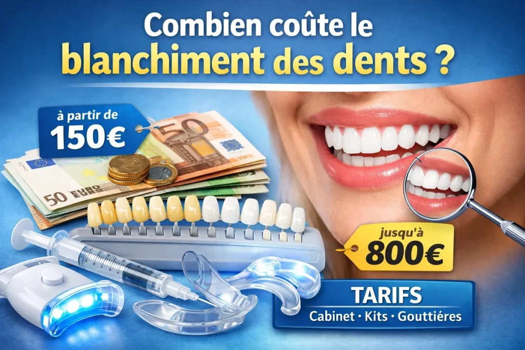Combien coute le blanchiment des dents : guide complet 2026 4 combien coute le blanchiment des dents