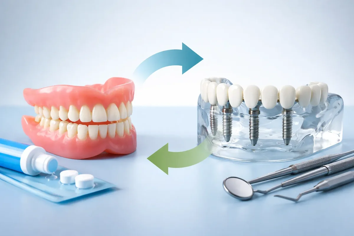 Dental Implants to Replace Dentures: A Complete Guide for Lasting Comfort 5 dental implants to replace dentures