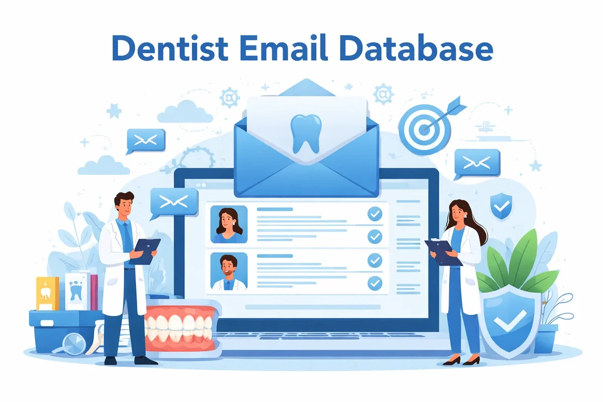 Dentist Email Database: A Complete Guide for Dental Marketing 5 dentist email database