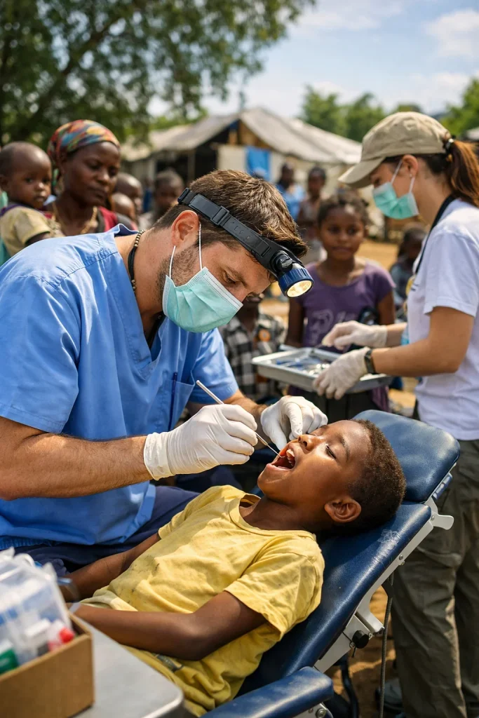 Dentiste humanitaire : rôle, missions et impact dans le monde 4 dentiste humanitaire
