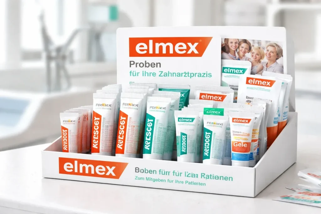 elmex proben für zahnarztpraxis: Nutzen, Bestellung und Strategie 4 elmex proben für zahnarztpraxis