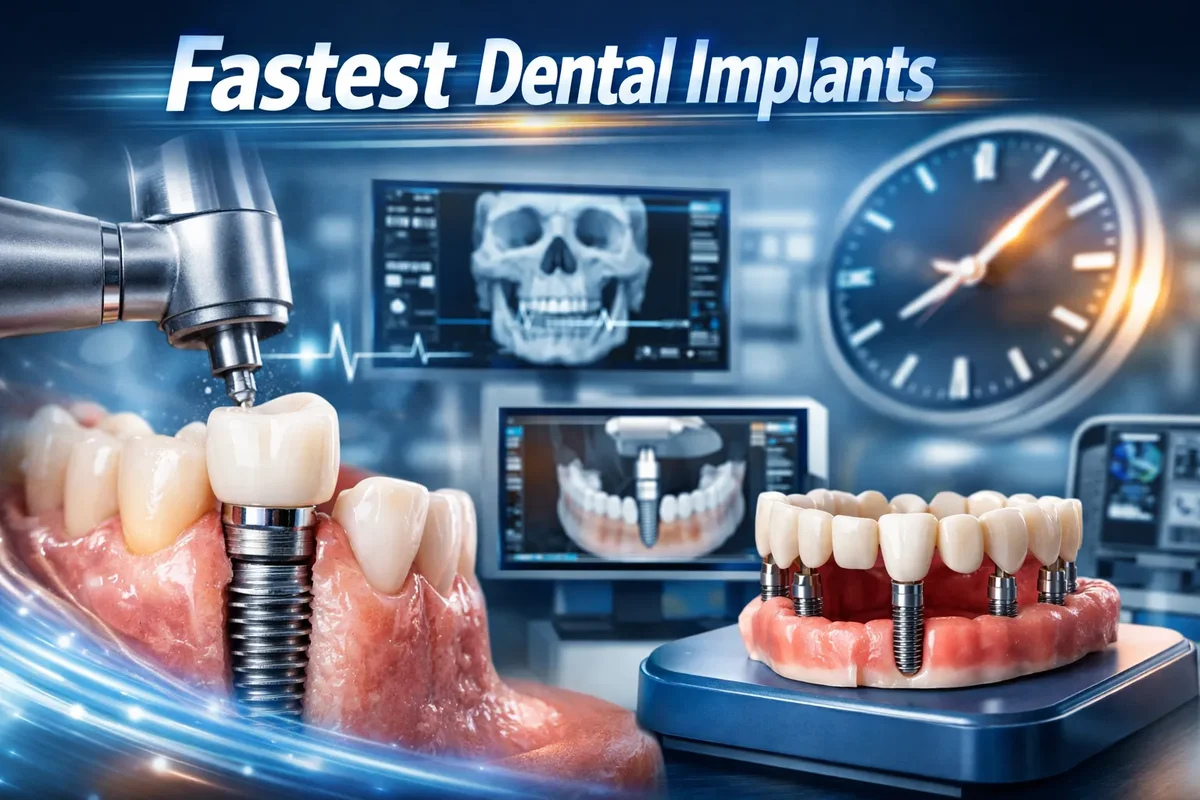 fastest dental implants