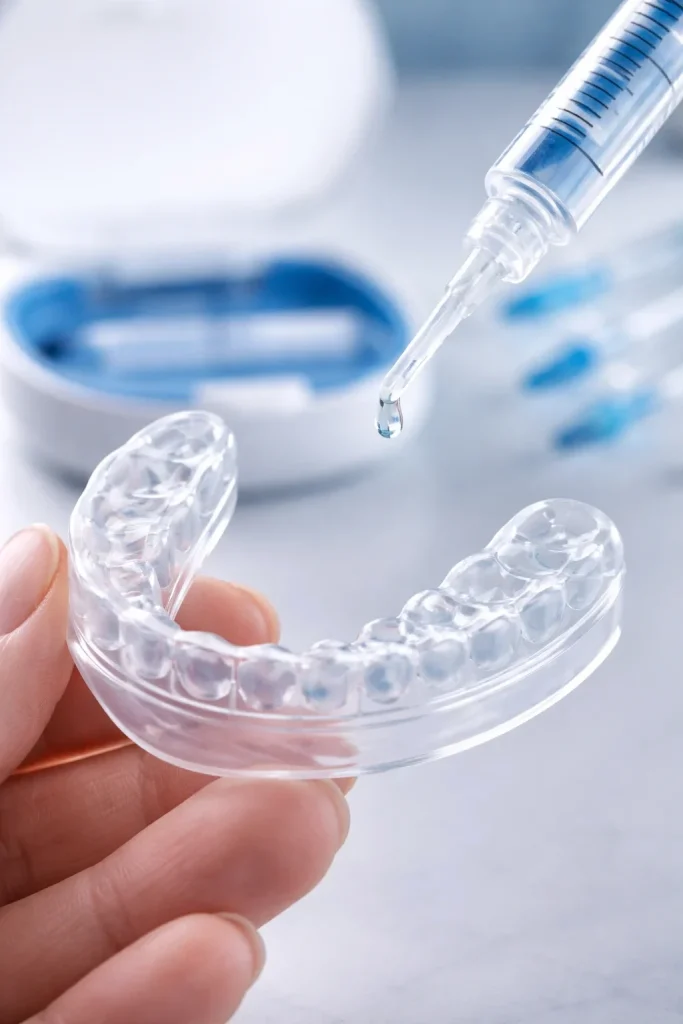 Gouttière pour blanchiment des dents 4 gouttière pour blanchiment des dents