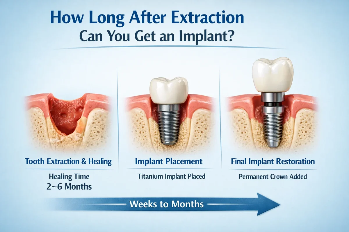 How Long After Extraction Can You Get an Implant? 5 how long after extraction can you get an implant