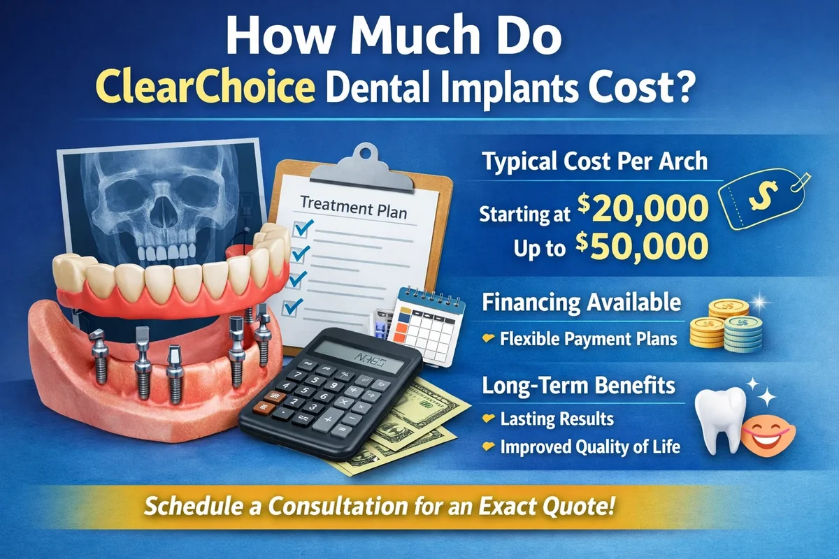 How Much Do ClearChoice Dental Implants Cost? 5 how much do clearchoice dental implants cost