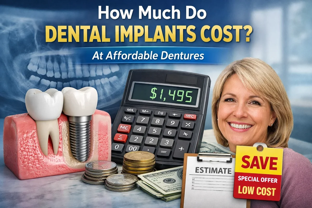 How Much Do Dental Implants Cost at Affordable Dentures? 5 how much do dental implants cost at affordable dentures