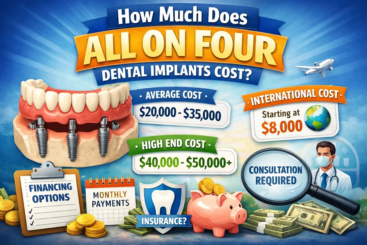How Much Does All on Four Dental Implants Cost? 5 how much does all on four dental implants cost