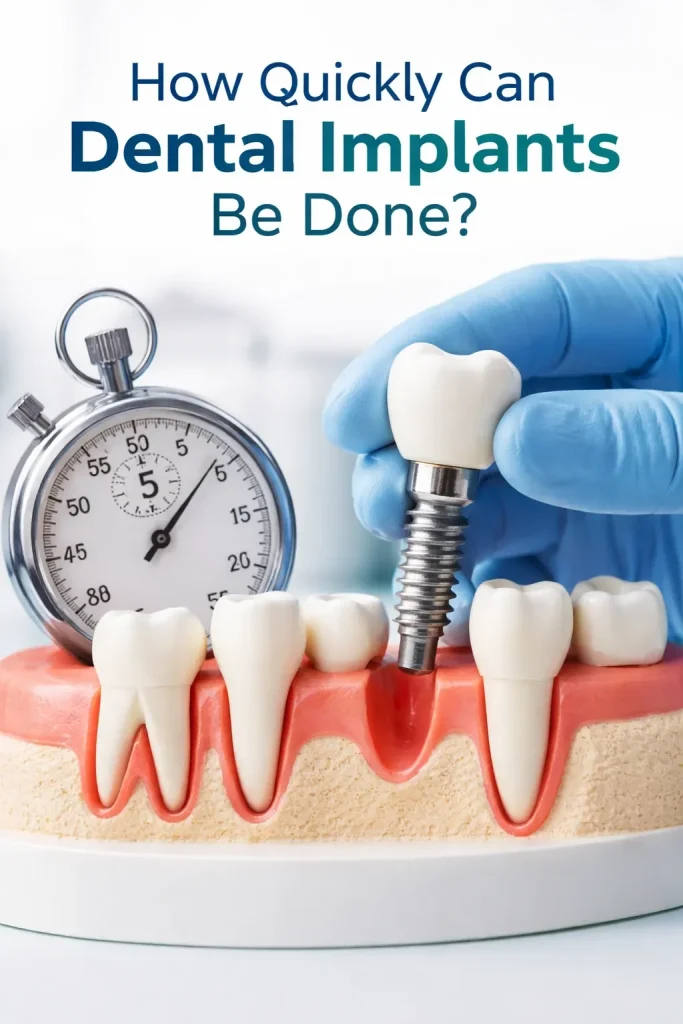 How Quickly Can Dental Implants Be Done? 4 how quickly can dental implants be done