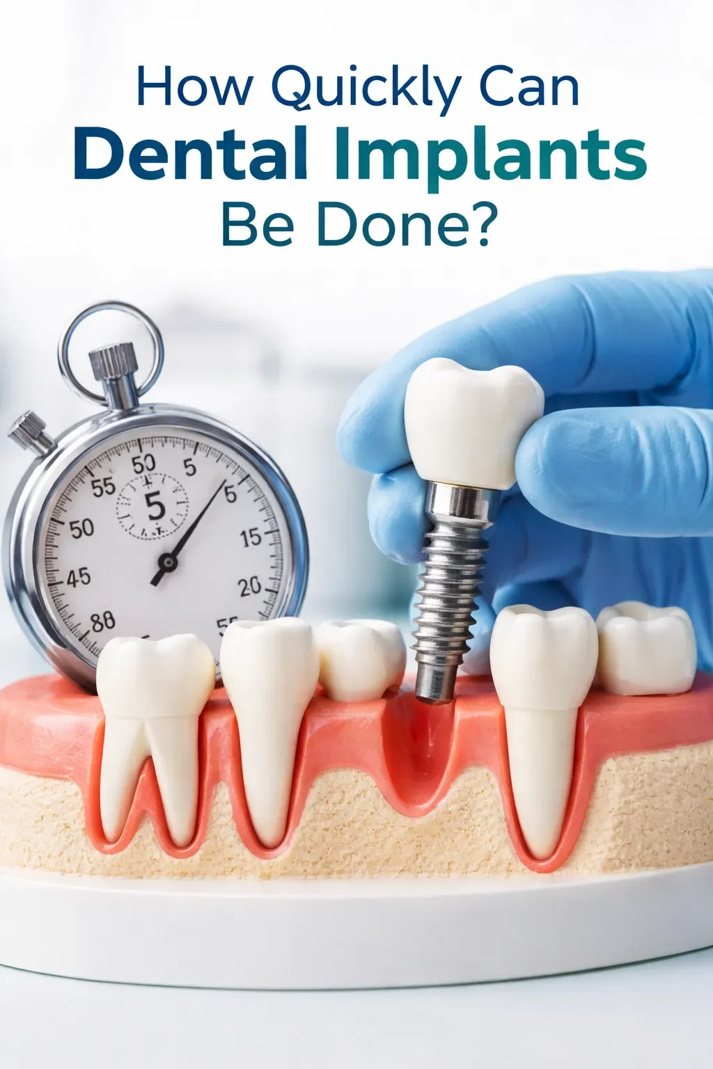 How Quickly Can Dental Implants Be Done? 5 how quickly can dental implants be done
