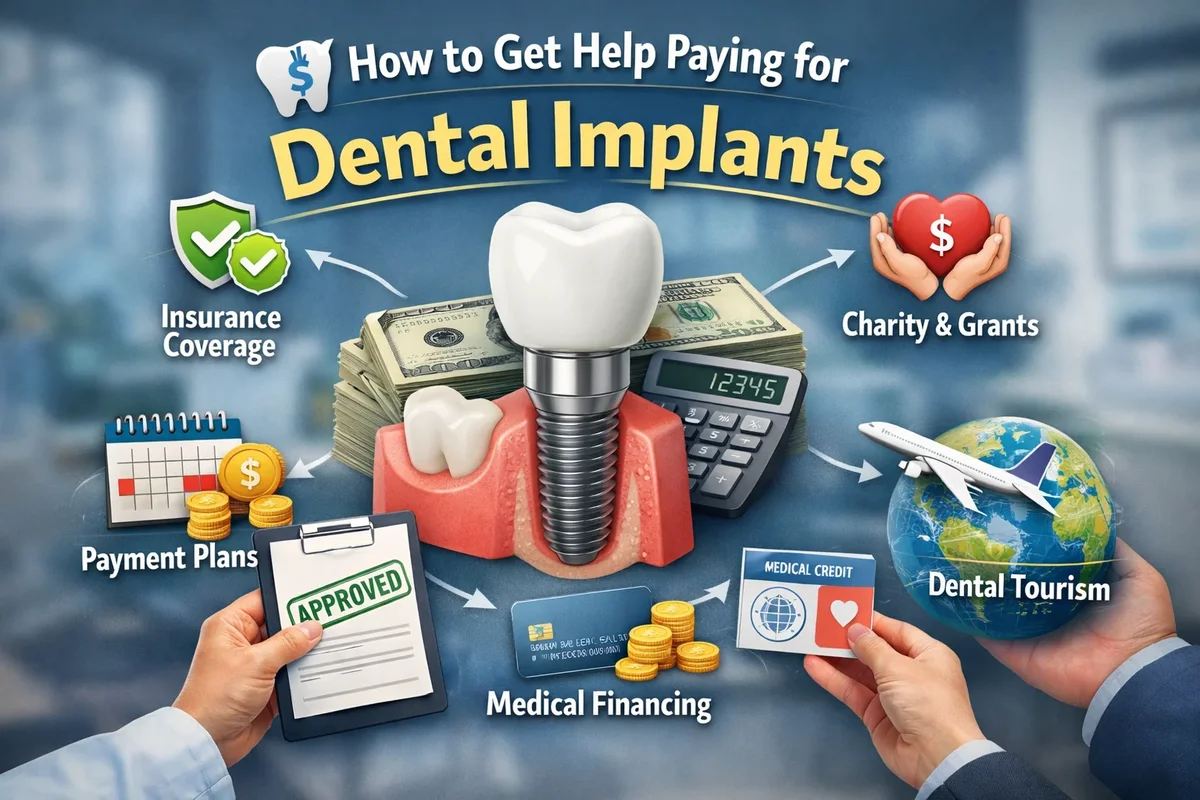 how to get help paying for dental implants