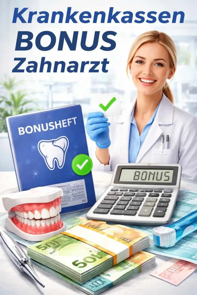 Krankenkassen Bonus Zahnarzt – So sichern Sie sich maximale Vorteile 4 krankenkassen bonus zahnarzt
