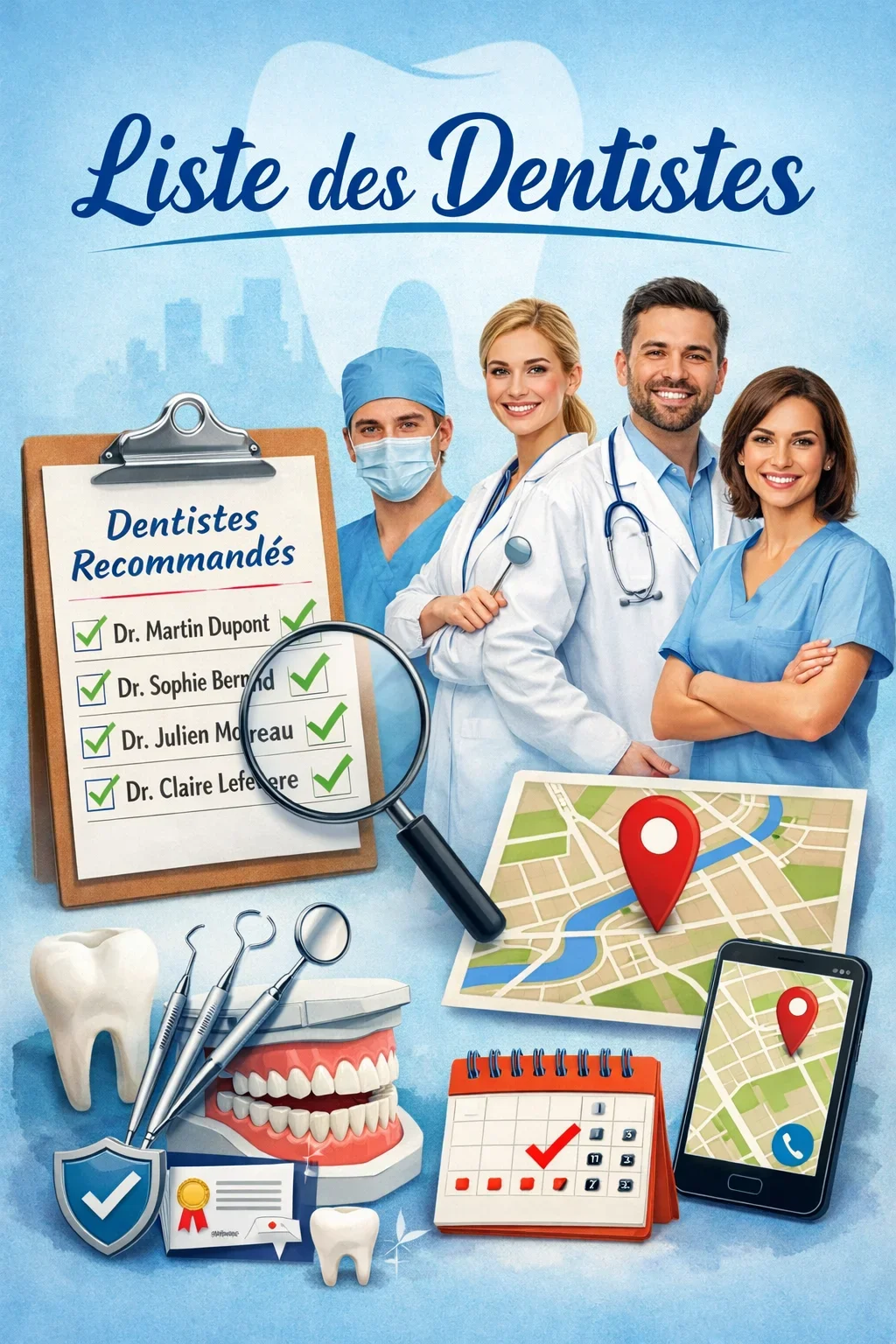 Liste des dentistes : le guide complet pour faire le bon choix 5 liste des dentistes
