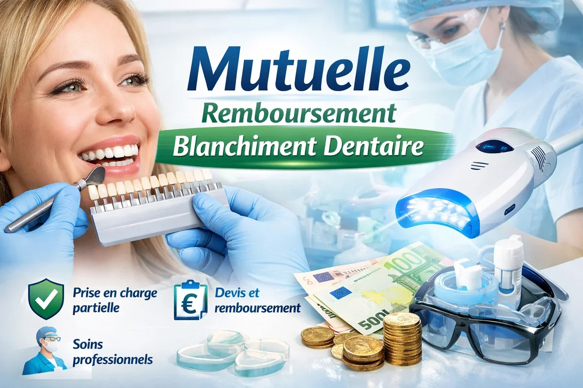 mutuelle remboursement blanchiment dentaire